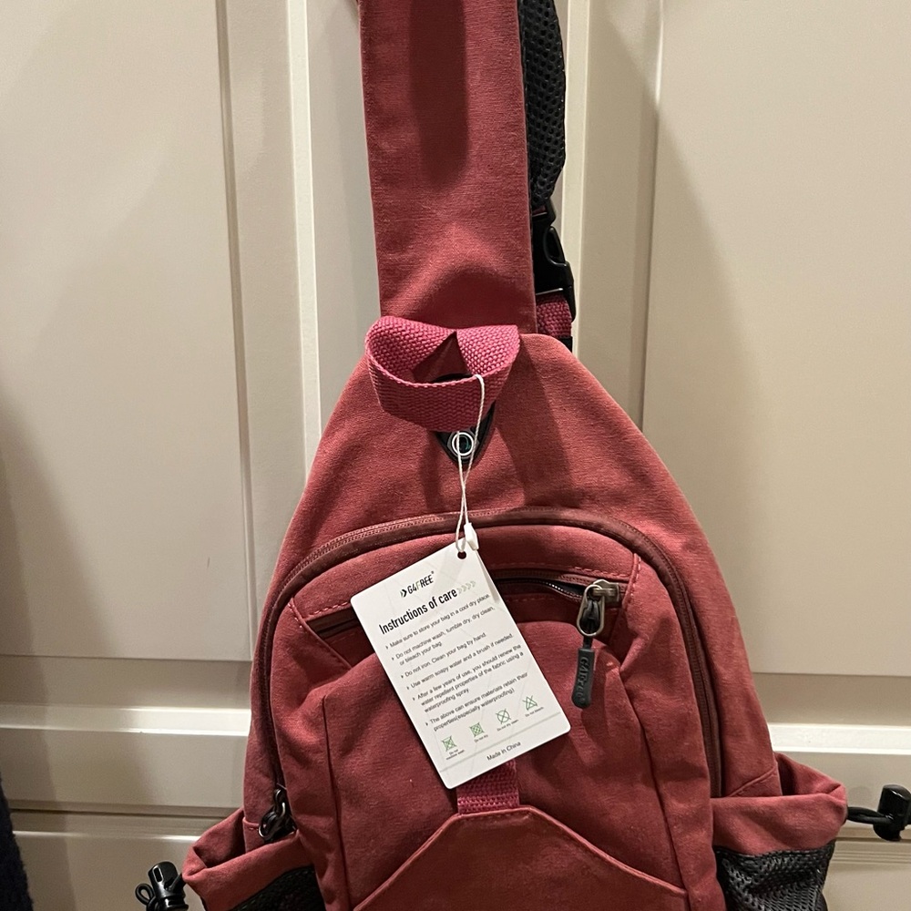 Stylish Red Sling Bag